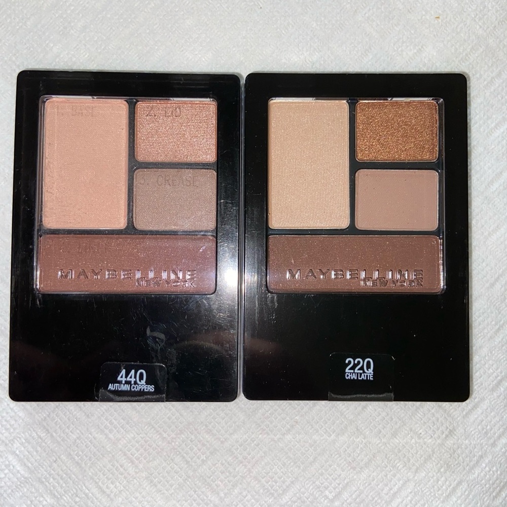 Maybelline eyeshadow pallets